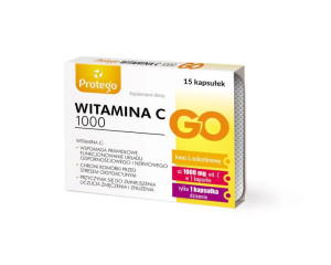 Protego Witamina C 1000 GO kapsułki 15 kaps.