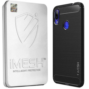 Etui Do Xiaomi Redmi Y3 Pokrowiec Tył Imesh Carbon