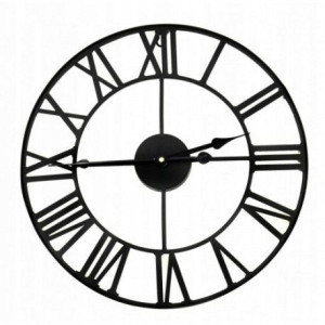 Metalowy Zegar Ścienny 50 Cm Vintage Loft