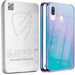 Etui Do Samsung Galaxy A40 Imesh Blueray +szkło 5d