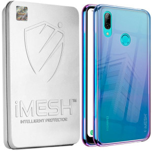 Etui Do Huawei Y7 2019 Imesh Blueray + Szkło 5d
