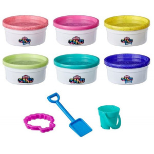 Play Doh - Piasek - Zestaw 6 Tub - F0103