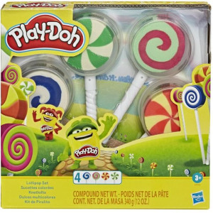 Ciastolina - Play Doh - Lolly Pop - Lizaki - 4 Tuby /340 G/ - E9193
