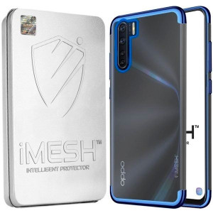 Etui Do Oppo A91 Pokrowiec Imesh Electro +szkło 5d