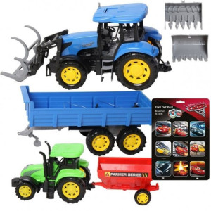 Traktor Artyk 154942 Z Przyczepą 81 Cm
