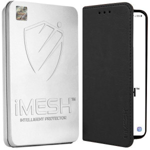 Etui Do Samsung Galaxy A71 Imesh Leather +szkło 5d