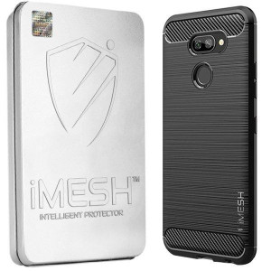 Etui Do Lg K40s Pokrowiec Obudowa Imesh Carbon