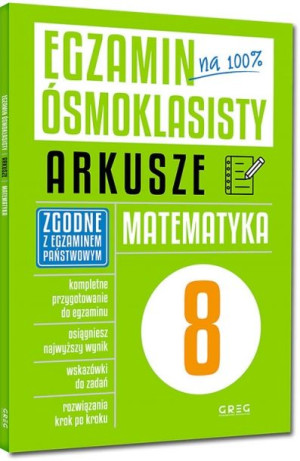 Egzamin ósmoklasisty - arkusze - matematyka
