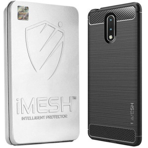 Etui Do Nokia 2.3 Pokrowiec Imesh Carbon +szkło 5d