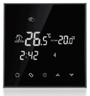 Szkło Regulator Temperatury Termostat Sterownik
