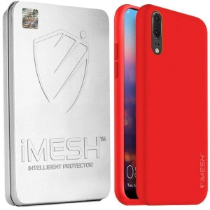 Etui Do Huawei P20 Pokrowiec Imesh Silk + Szkło 5d