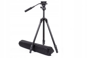 Statyw do aparatu Voyager 3038G głowica olej 172cm