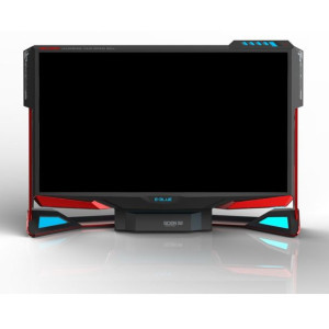 E-blue Tower Monitor, Scion 32, 32", FullHD (1920x1080), 144Hz, czerwony