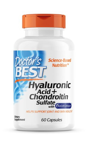 Hyaluronic Acid + Chondroitin Sulfate with BioCell Collagen (60 kaps.)