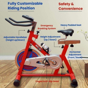 WNQ F1-318M1 Home Use Spin Bike, 8 Gear, Friction mechanism, 110 kg, Chain