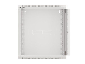 Szafa Instalacyjna Rack Wisząca 19" 12u 570x600 Szybki Montaż Szara Lanberg