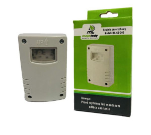 Czujnik zmierzchowy IP44 1200W ML-CZ-300 10A
