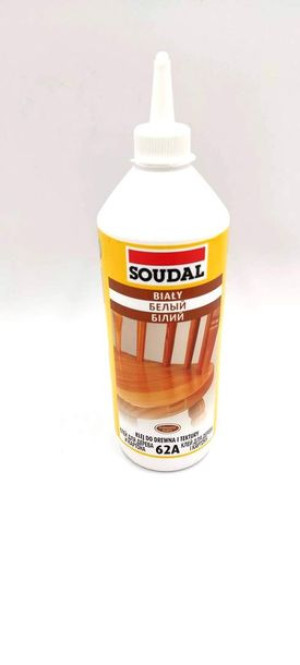 SOUDAL Klej do drewna biały 62A 750gr