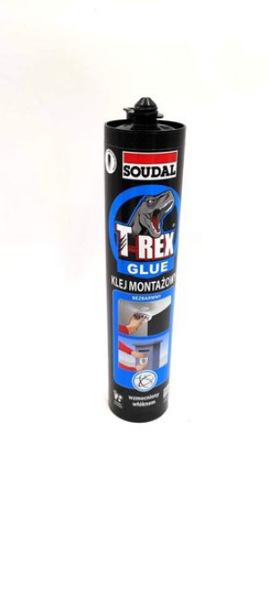 SOUDALKlej montażowy bezbarwny T-REX 310g