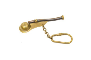 Brelok - mini gwizdek żeglarski KEY-0133