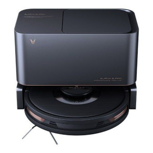 Viomi Robotic Vacuum Cleaner Alpha 2 Pro Wet&Dry, 5200 mAh, 4000 Pa, Black