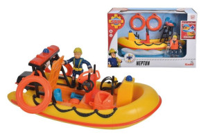 Strażak Sam - Simba - Łódź Neptun Z Figurką - 925-1047
