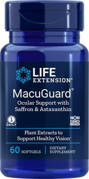 MacuGuard Ocular Support with Saffron & Astaxanthin (60 kaps.)