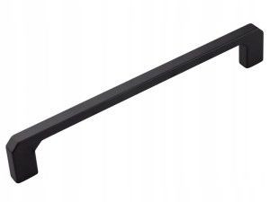 Uchwyt meblowy CAMPANA L-192 P61 Czarny mat