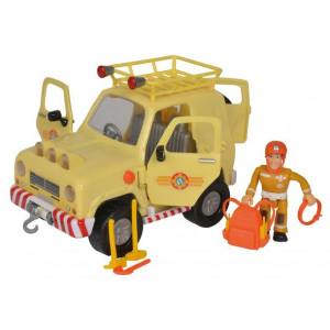 Strażak Sam - Jeep Ratunkowy Ze Światłem - Simba - 925-1088