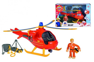 Strażak Sam - Helikopter Ratowniczy + Figurka - Simba - 925-1087