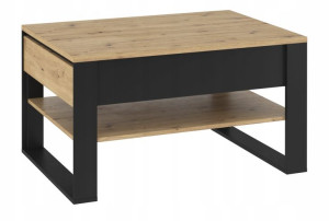 Stolik kawowy loft industrialny szuflady HURICO