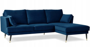 Narożnik rogówka sofa narożna glamour FALCO