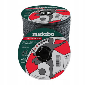 100 tarcz do metalu INOX 125x1mm METABO 616259000