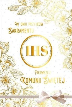 Kartki na Komunię z życzeniami DK893