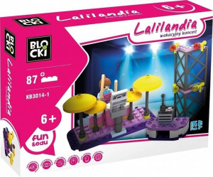 Klocki Dla Dzieci Blocki Mubi Lalilandia Wakacyjny Koncert 87el Kb3014-1