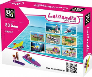 Klocki Dla Dzieci Blocki Mubi Lalilandia Sporty Wodne 83el Kb0187