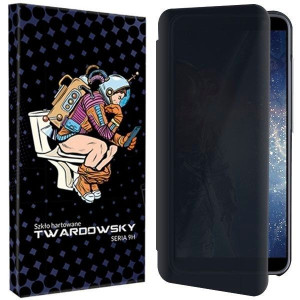 Etui Do Samsung Galaxy J6+ Twardowsky View + Szkło