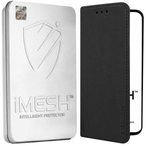 Etui Do Iphone 12 Pro Max Imesh Leather + Szkło 5d