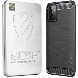 Etui Do Samsung Galaxy A72 5g Imesh Carbon + Szkło
