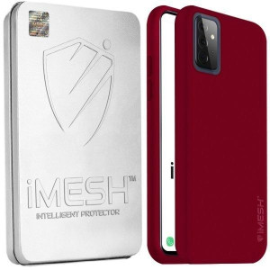 Etui Do Samsung Galaxy A72 Imesh Silk + Szkło 5d