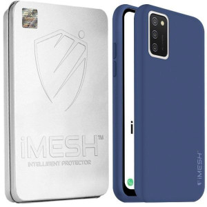 Etui Do Samsung Galaxy A02s Imesh Silk + Szkło 5d