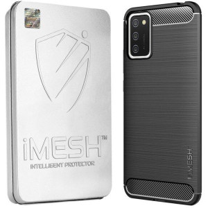 Etui Do Samsung Galaxy A02s Imesh Carbon + Szkło