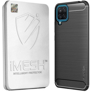 Etui Do Samsung Galaxy A12 A125 Imesh Carbon Szkło