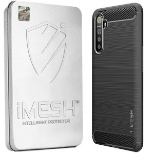 Etui Do Realme 6 Pro Imesh Carbon Pokrowiec Case
