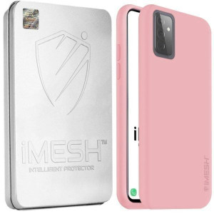 Etui Do Samsung Galaxy A72 Imesh Silk + Szkło 5d