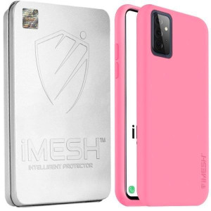 Etui Do Samsung Galaxy A72 Imesh Silk + Szkło 5d