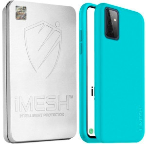 Etui Do Samsung Galaxy A72 Imesh Silk + Szkło 5d