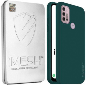 Etui Do Motorola Moto G30 Case Imesh Silk + Szkło