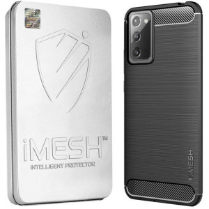 Etui Do Samsung Galaxy Note 20 Imesh Carbon +szkło