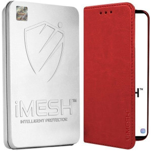 Etui Do Samsung Galaxy A72 Pokrowiec Imesh Leather